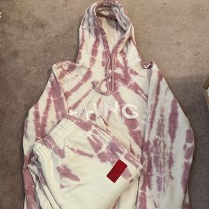 CHNGE Tie Dye Sweatsuit, Size M